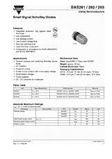DataSheet BAS282 pdf